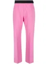 Msgm Hose Mit Logo-bund