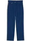 Msgm Pants In Blue