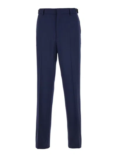 Msgm Pants In Blue