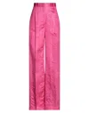 Msgm Pants In Fuchsia