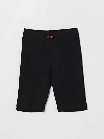 Msgm Pants  Kids Kids Color Black