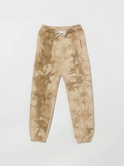 Msgm Pants  Kids Kids Color Beige In Brown