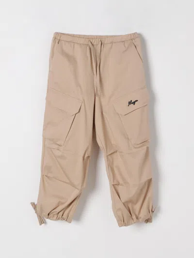 Msgm Pants  Kids Kids Color Beige
