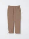 Msgm Pants  Kids Kids Color Beige In Brown