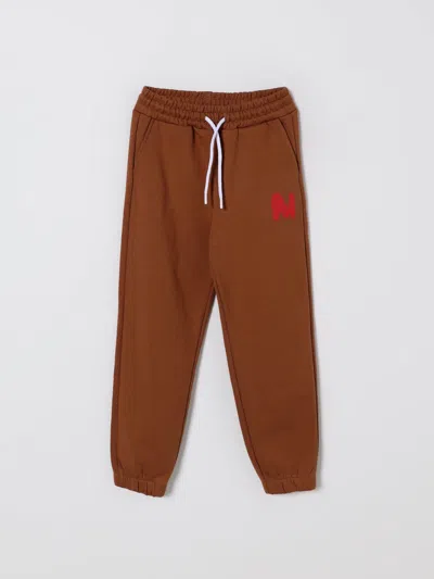 Msgm Pants  Kids Kids Color Biscuit In Brown
