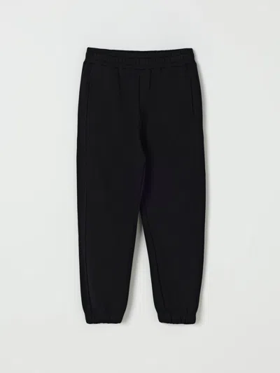 MSGM PANTS MSGM KIDS KIDS COLOR BLACK,H36789002