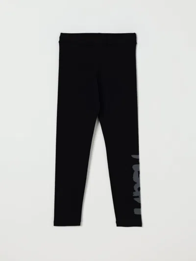 MSGM PANTS MSGM KIDS KIDS COLOR BLACK,H36793002