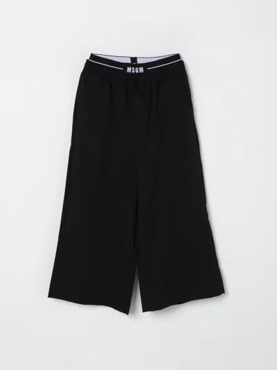 Msgm Pants  Kids Kids Color Black