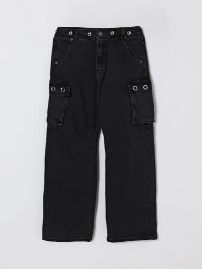 MSGM JEANS MSGM KIDS KIDS COLOR BLACK,H41867002