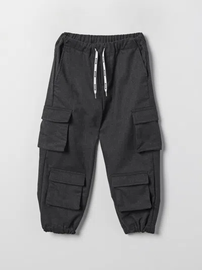 MSGM PANTS MSGM KIDS KIDS COLOR GREY,G10648020