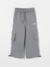 Msgm Pants  Kids Kids Color Grey In Grau