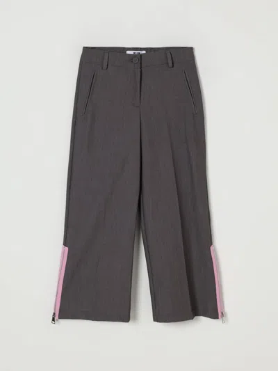 Msgm Pants  Kids Kids Color Grey In Gray