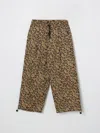 Msgm Pants  Kids Kids Color Multicolor In Brown