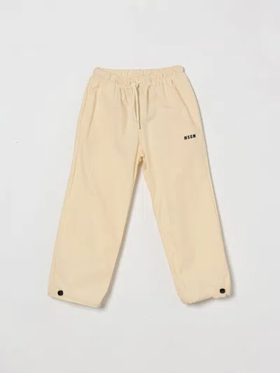Msgm Pants Kids  Kids In Neutral