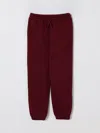 Msgm Pants  Kids Kids Color Wine In Burgundy