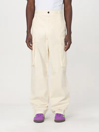 Msgm Pants  Men Color Yellow Cream