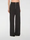 Msgm Pants  Woman Color Black In Schwarz