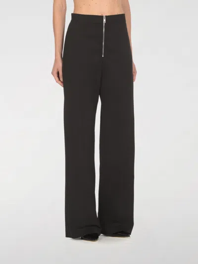 Msgm Pants  Woman Color Black In Schwarz