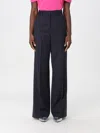 Msgm Pants  Woman Color Blue