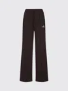 Msgm Pants  Woman Color Brown In Brown