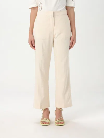 Msgm Hose  Damen Farbe Ivory