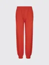 Msgm Pants  Woman Color Red In Purple