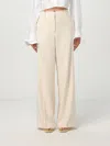Msgm Pants  Woman Color White