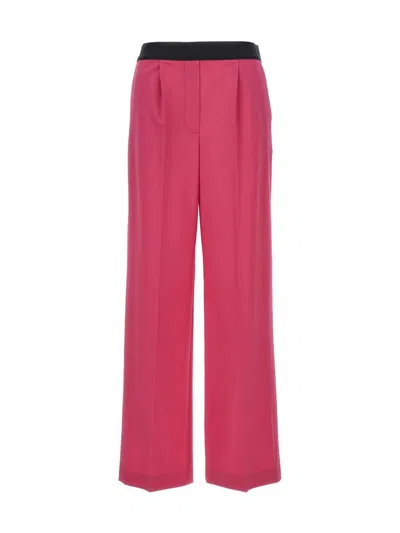 MSGM MSGM PANTS WITH FRONT PLEATS