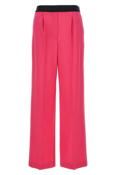 MSGM MSGM PANTS WITH FRONT PLEATS