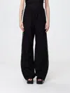 Msgm Pants Woman In Black