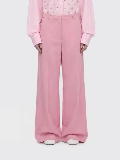 Msgm Pants Woman In Gray