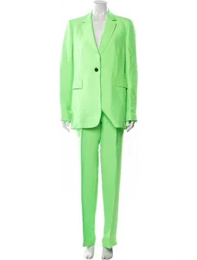 Pre-owned Msgm Pantsuit In Green