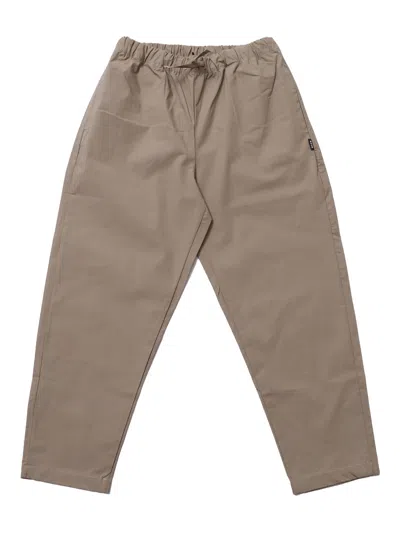 Msgm Kids'  Parachute Pants Boy In Brown