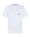 Msgm Pattern Printed T-shirt In White