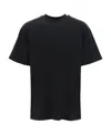 Msgm Pattern Printed T-shirt In Black