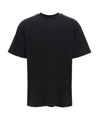 Msgm Pattern Printed T-shirt In Black