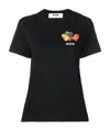Msgm Patterned T-shirt In Black