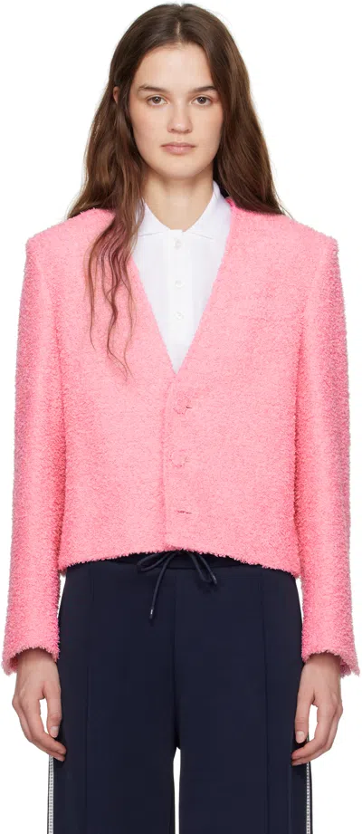 MSGM PINK GIACCA JACKET