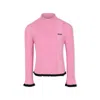 Msgm Ribbed Sweater In Pink