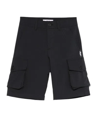 MSGM PINSTRIPED SHORTS