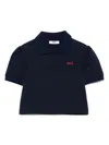 Msgm Poloshirt Aus Pikee In Blau