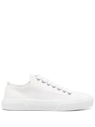MSGM PLAIN LOW-TOP SNEAKERS