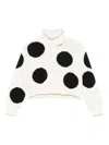 Msgm Maglione A Pois In Neutrals