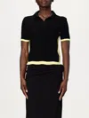 Msgm Polo Shirt  Woman Color Black