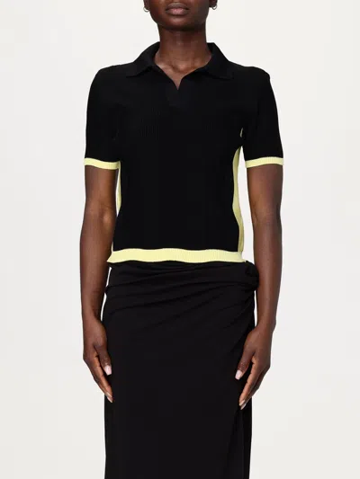 Msgm Polo Shirt  Woman Color Black