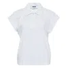 Msgm Polo Tee In White
