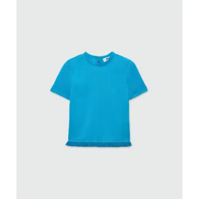 Msgm Polyester Women's Blouse In Blue