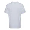 Msgm Print Logo T-shirt In White