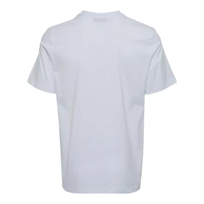 Msgm Print Logo T-shirt In White