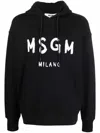 MSGM PRINTED HOODIE